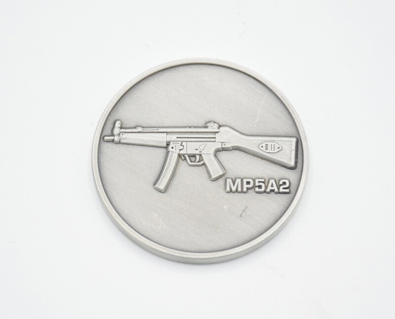 HECKLER &amp; KOCH HK MP5 A2 RIFLE CHALLENGE COIN