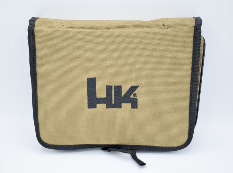 ​HECKLER &amp; KOCH HK TAN/FDE PADDED CASE/PISTOL BAG VP9 VP40 P30 P2000 HK45 USP P7 P9S