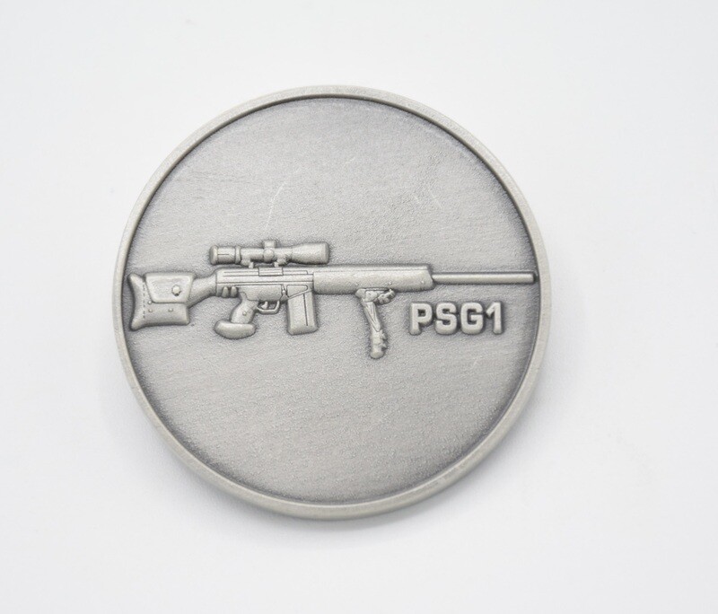 ​HECKLER &amp; KOCH HK PSG1 RIFLE CHALLENGE COIN NO COMPROMISE