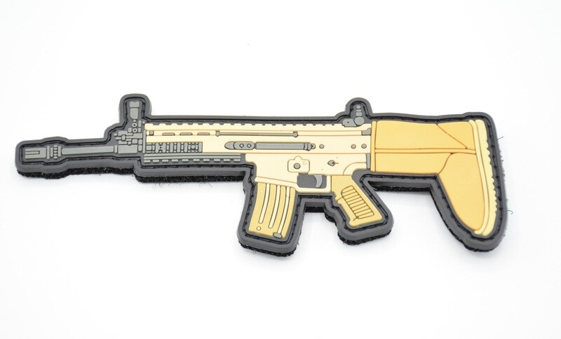 FNH FN SCAR 16S UGG BOOT LOGO PATCH LIMITED EDITION FDE/TAN