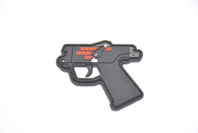 HECKLER &amp; KOCH HK TRIGGER PACK LOGO PATCH HOOK/LOOP BACKING 4 POSITION MP5 SP5 SP89 HK94
