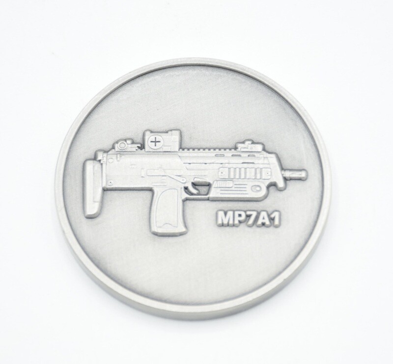​HECKLER &amp; KOCH HK MP7A1 CHALLENGE COIN “NO COMPROMISE”