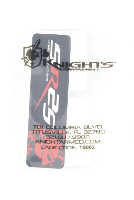 ​KNIGHTS ARMAMENT KAC SR25 LOGO STICKER/DECAL KNIGHTS ARMAMENT ENHANCED MATCH CARBINE RIFLE KAC OEM STICKER