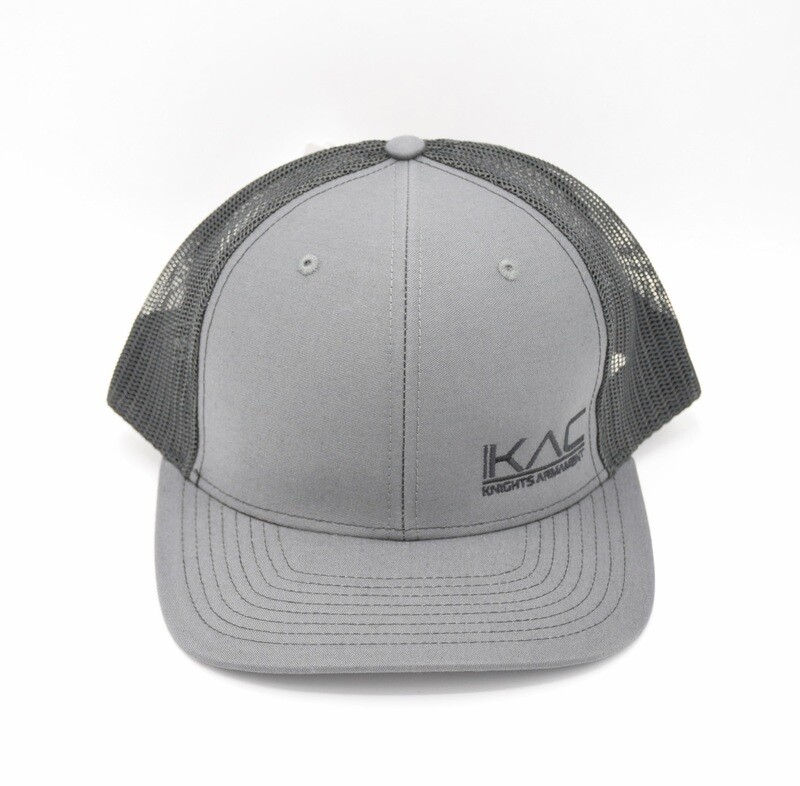 KNIGHTS ARMAMENT COMPANY KAC TRUCKER STYLE BASEBALL CAP/HAT KNIGHTS LOGO SR15 SR25 SR35 M110