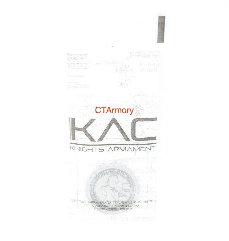 KNIGHTS ARMAMENT KAC EUGENE STONER CHALLENGE COIN KAC 40TH ANNIVERSARY SR15 SR25 SR35 M110