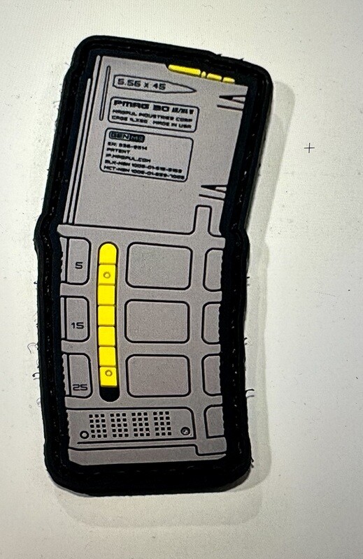 ​MAGPUL PMAG MAGAZINE LOGO PATCH 30 ROUND PMAG WINDOWED MAGAZINE .223/5.56 RARE HTF