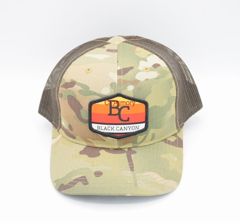 ​BLACK CANYON SYSTEMS MULTICAM CAMO TRUCKER HAT/BASEBALL YOTA LOGO PATCH CAP RIPSTOP