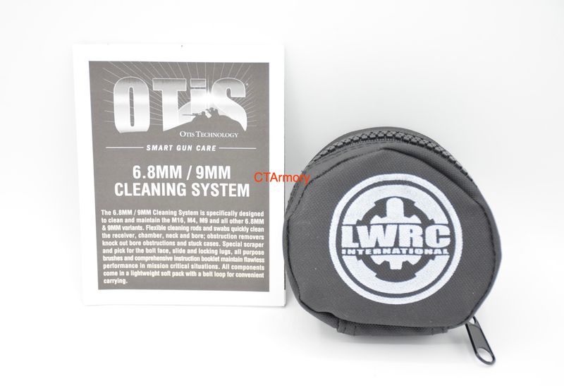 ​LWRC CLEANING KIT POUCH 6.8MM AND 9MM RIFLE PCC AND PISTOL COMPACT PORTABLE CLEANING KIT