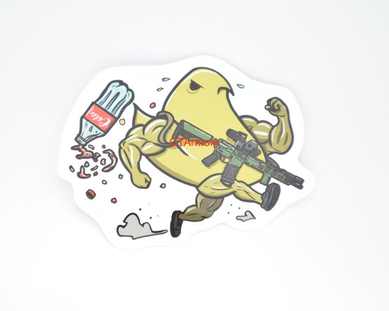 GEISSELE AUTOMATICS SUPER PEEP PROMO LOGO STICKER/DECAL