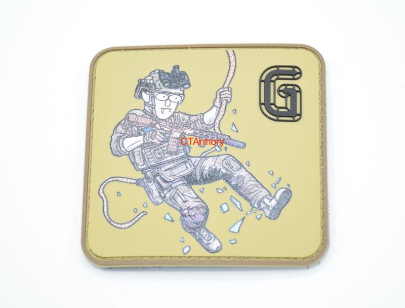 ​GEISSELE AUTOMATICS COUNT BLEMULA LOGO PATCH HOOK/LOOP BACKING RARE SUPER DUTY