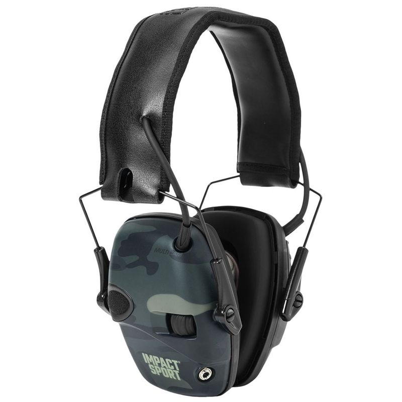 HOWARD LEIGHT R02527 IMPACT SPORT SHOOTING EARMUFFS/HEADPHONES MULTICAM CAMO BLACK/GRAY