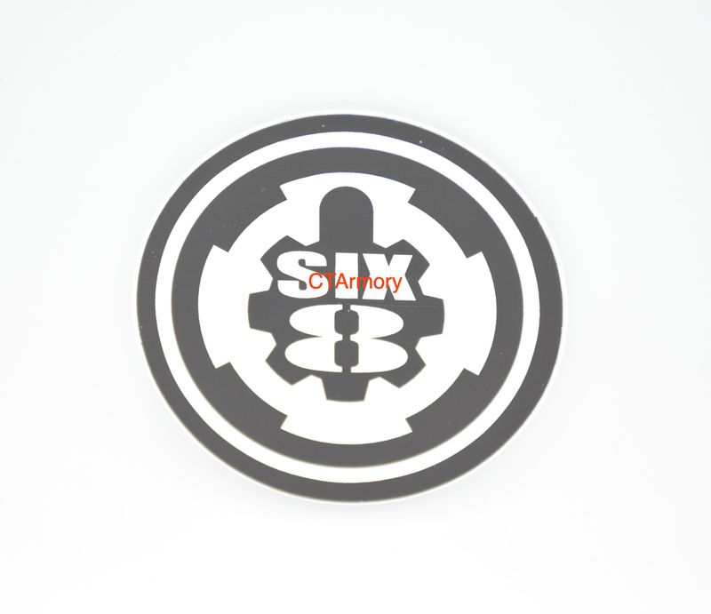 LWRC INTERNATIONAL SIX 8 RIFLE 6.8 STICKER/DECAL OEM SHOT SHOW 2022