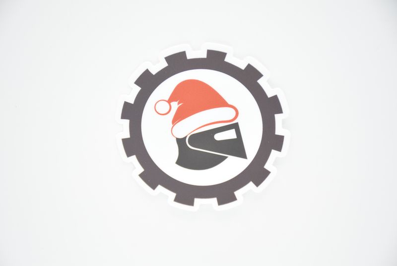 KNIGHTS ARMAMENT COMPANY KAC LIMITED KNIGHTS HELEMT CHRISTMAS STICKER/DECAL LOGO STICKER SR15 SR25 SR35 KS1 KS3