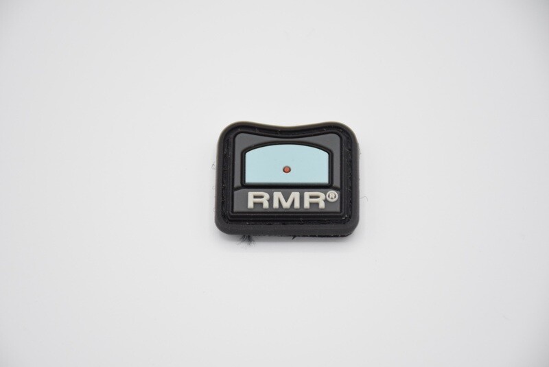 TRIJICON RMR LOGO PATCH HOOK/LOOP BACKING GRAY