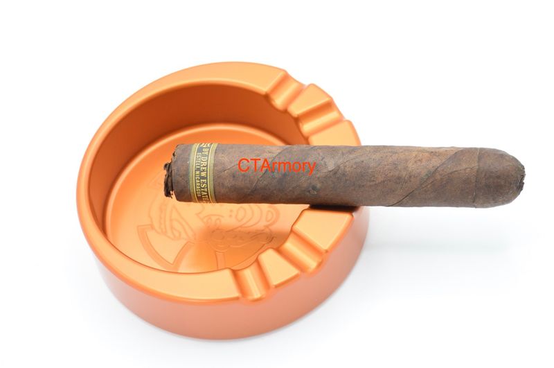 ​WRMVESKE NIGHTCAP RIFLE NOVESKE X WRMFZY COLLABORATION CIGAR TRAY EDC TRAY ASH TRAY ORANGE RARE