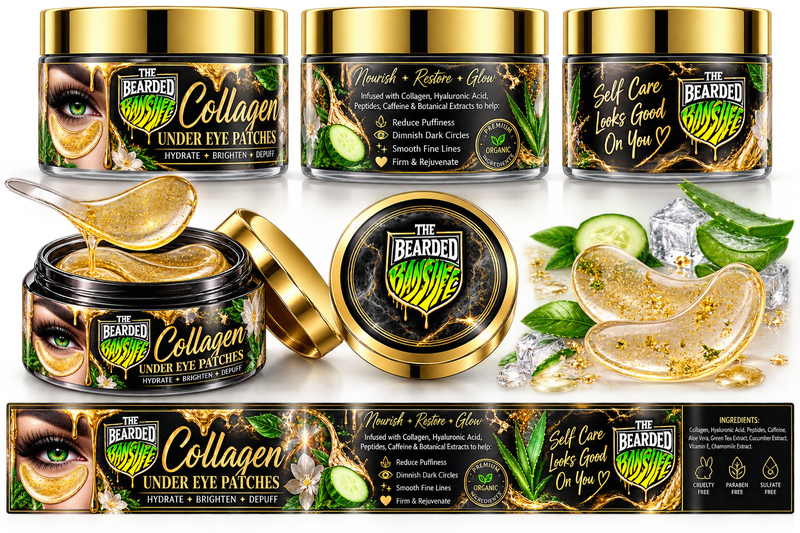 Under Eye Patches 24K Gold Collagen/Avocado
