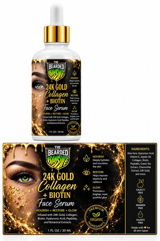 Face Serum (24K Gold Collagen)