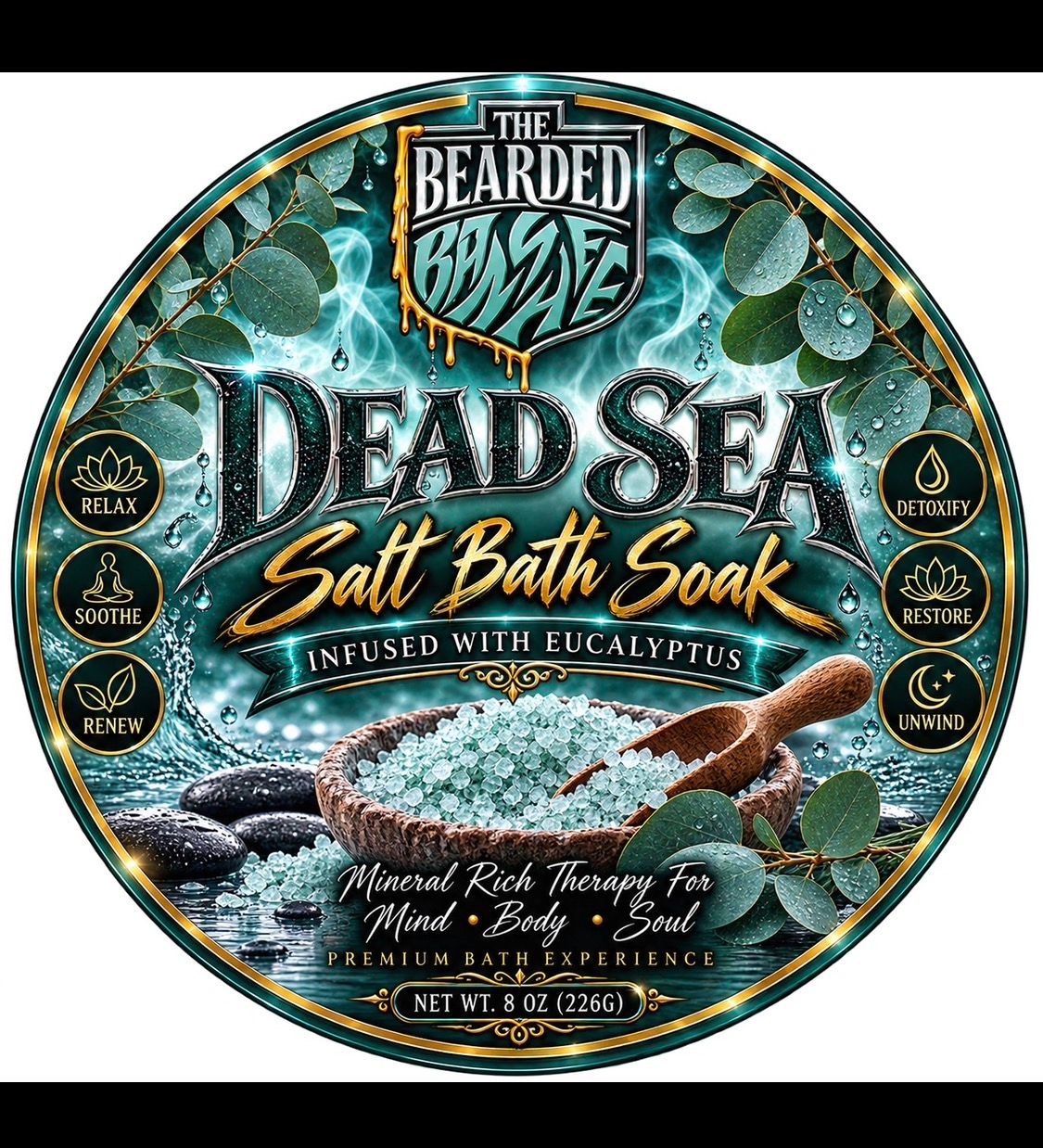Dead Sea Salt Bath Soak