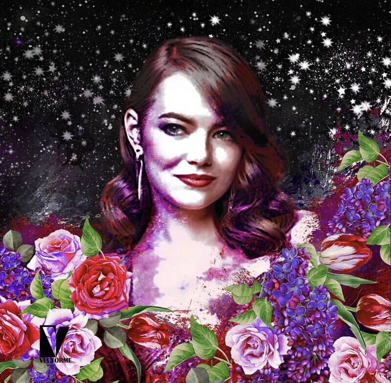 Emma Stone - Portrait Design