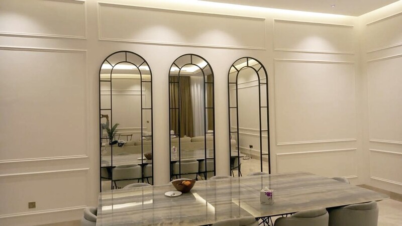 Three Window Mirror