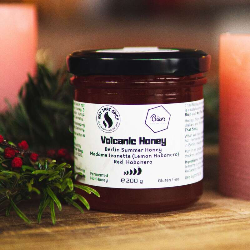 &quot;Volcanic Honey&quot; #002 200g Fermenent Hot Honey
