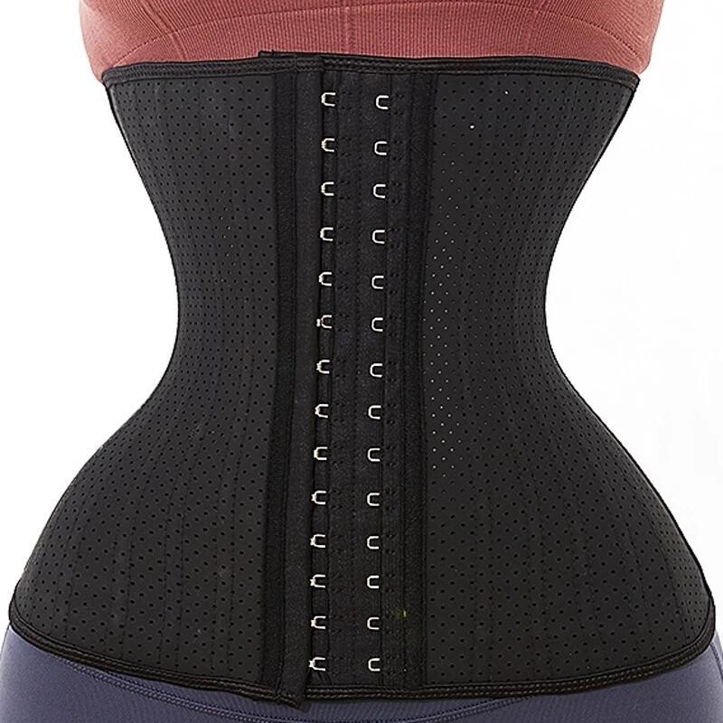 25 Steel Bone Latex Breathable Waist Trainer...