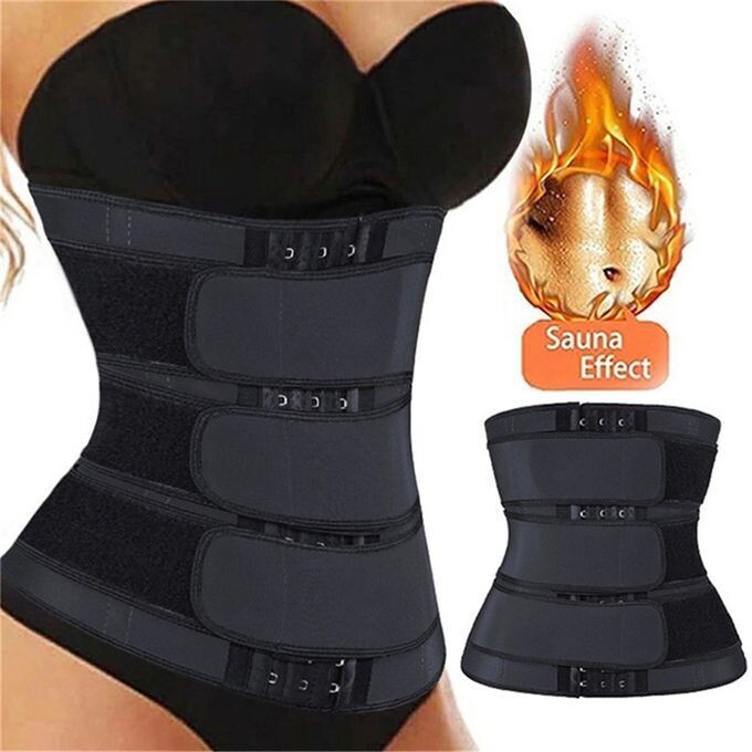 Newest Design 3 Belt Latex Waist Trainer Women&#39;s Body Shape for Exercise