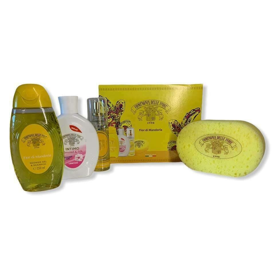 Compagnia Delle Indie Fior Di Mandorla set of 4 - almond blossom