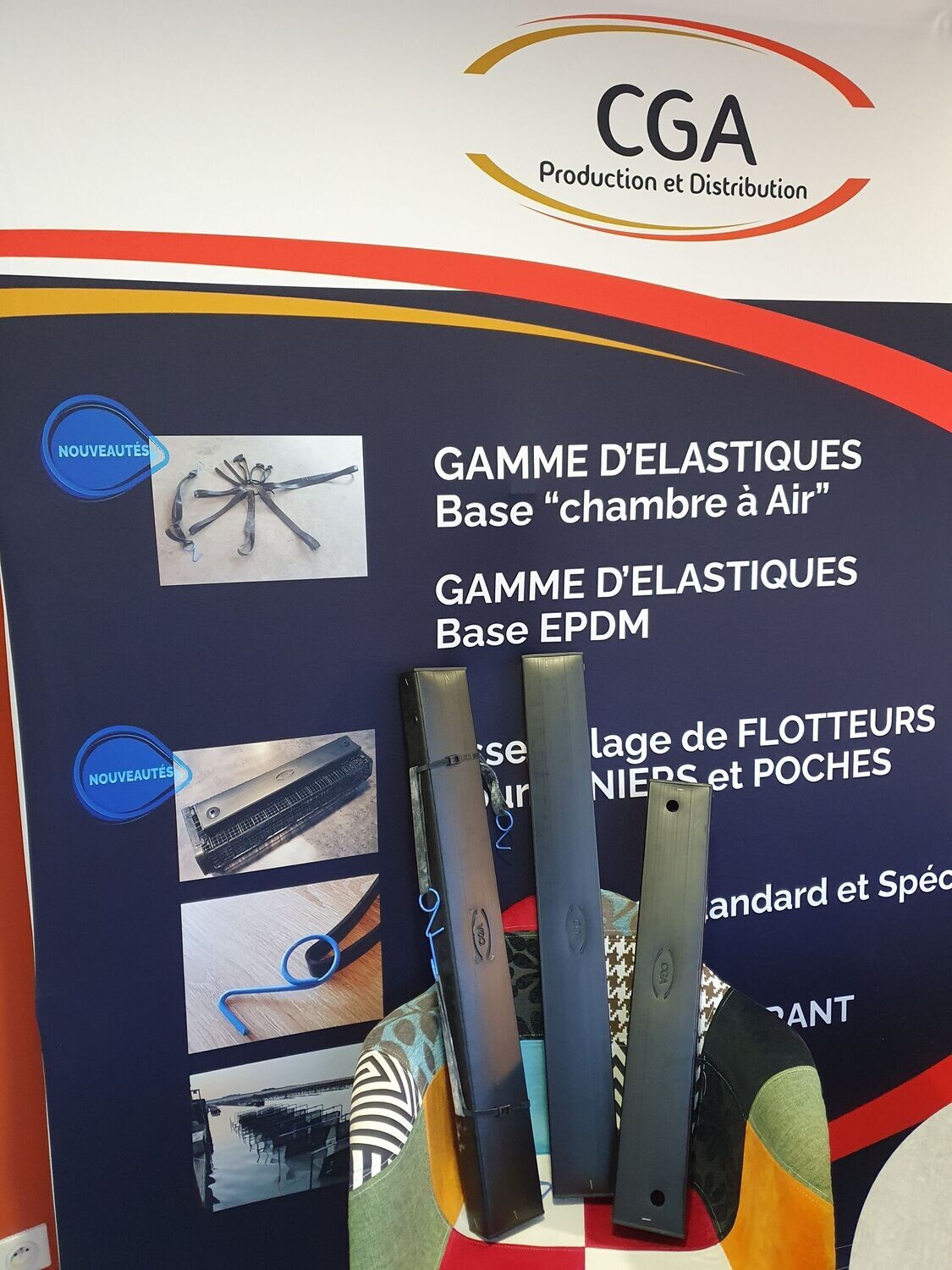 Flotteur CGA Pour Poche - 3,2 L - 800 MM de LONG x100x50 MM (Flotteur PLEIN)