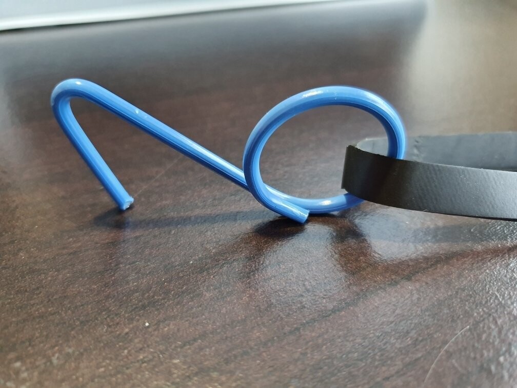 Crochet Ostréicole Bleu 3,2mm (Box de 200 pcs)