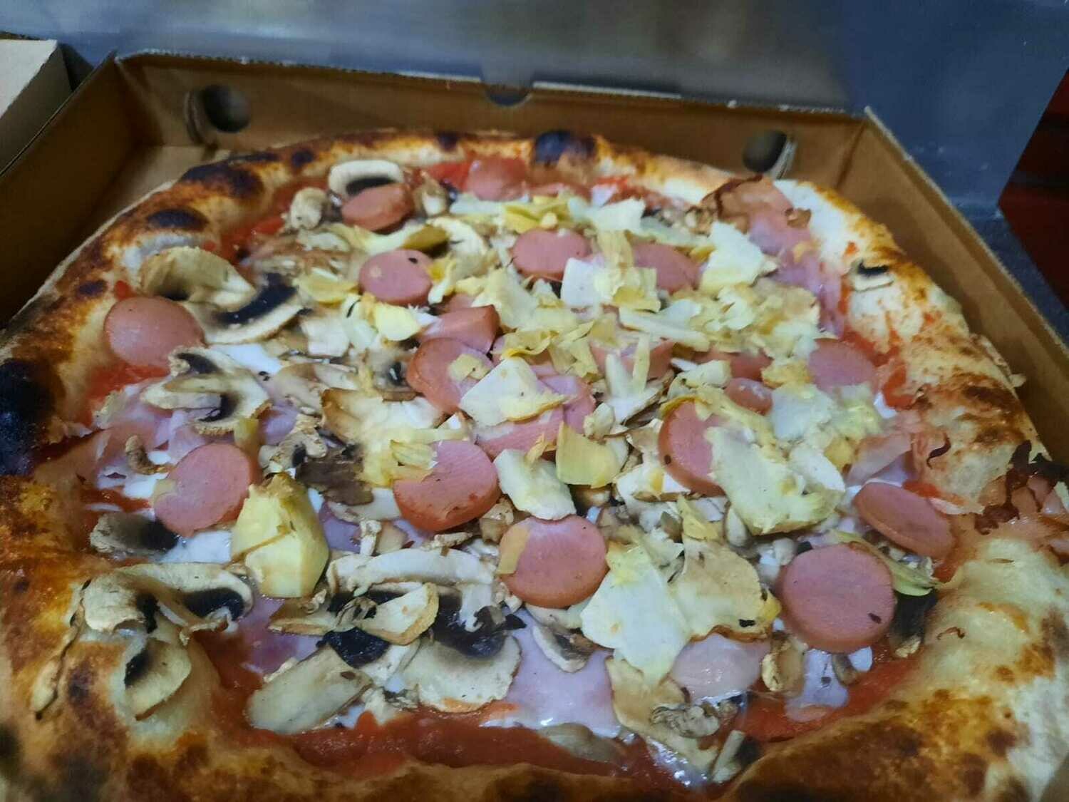 Pizza Capricciosa Familiare