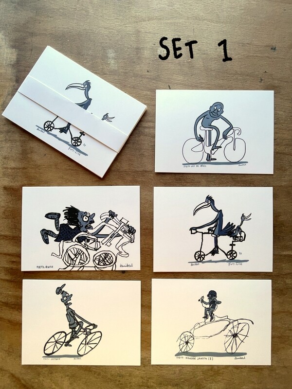 Kaartensets Ode aan de fiets