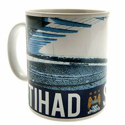 MANCHESTER CITY FC ceramic STADIUM mug