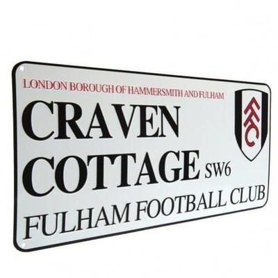 FULHAM FC STREET SIGN