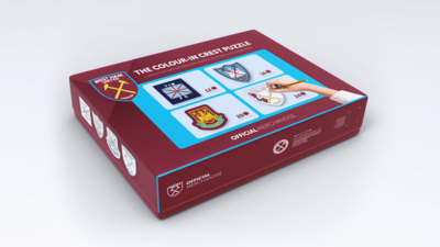 WEST HAM UNITED FC CREST PUZZLE