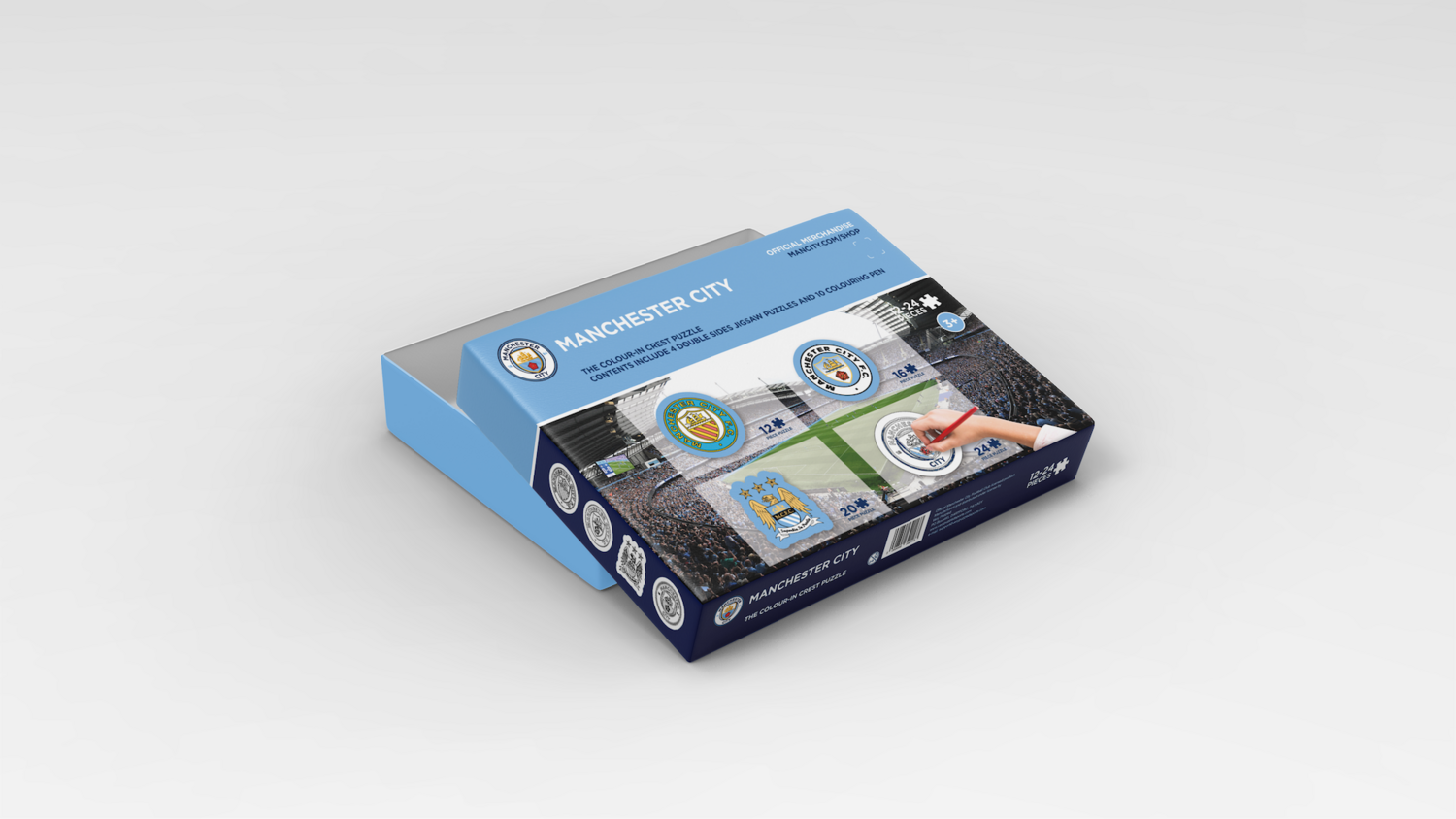 MANCHESTER CITY FC CREST PUZZLE