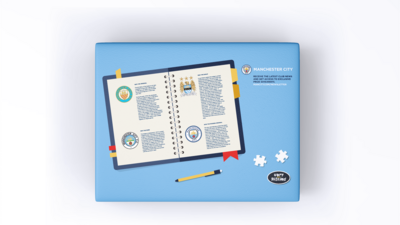 MANCHESTER CITY FC CREST PUZZLE