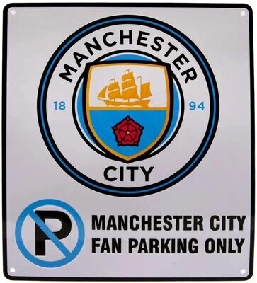 MANCHESTER CITY fan parking only