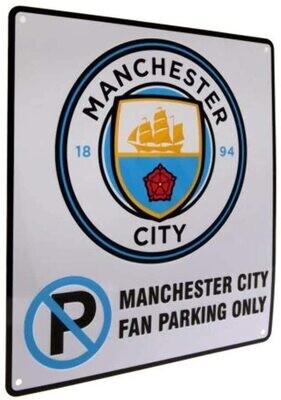 MANCHESTER CITY fan parking only