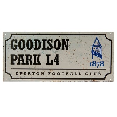 EVERTON FC NOSTALGIA SIGN