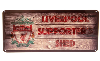 LIVERPOOL FC SUPPORTERS SHED SIGN