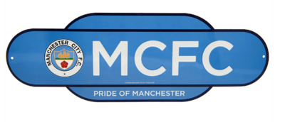 MANCHEST CITY FC &quot; PRIDE OF MANCHESTR&quot; SIGN