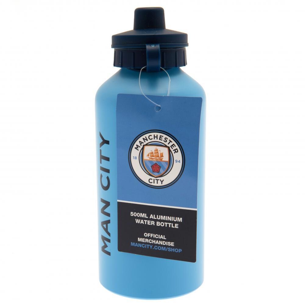 MANCHESTER CITY FC Matt Aluminium Drinks Bottle