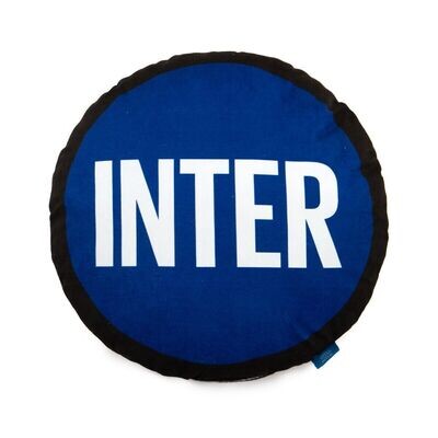 INTER FC shaped logo cushion