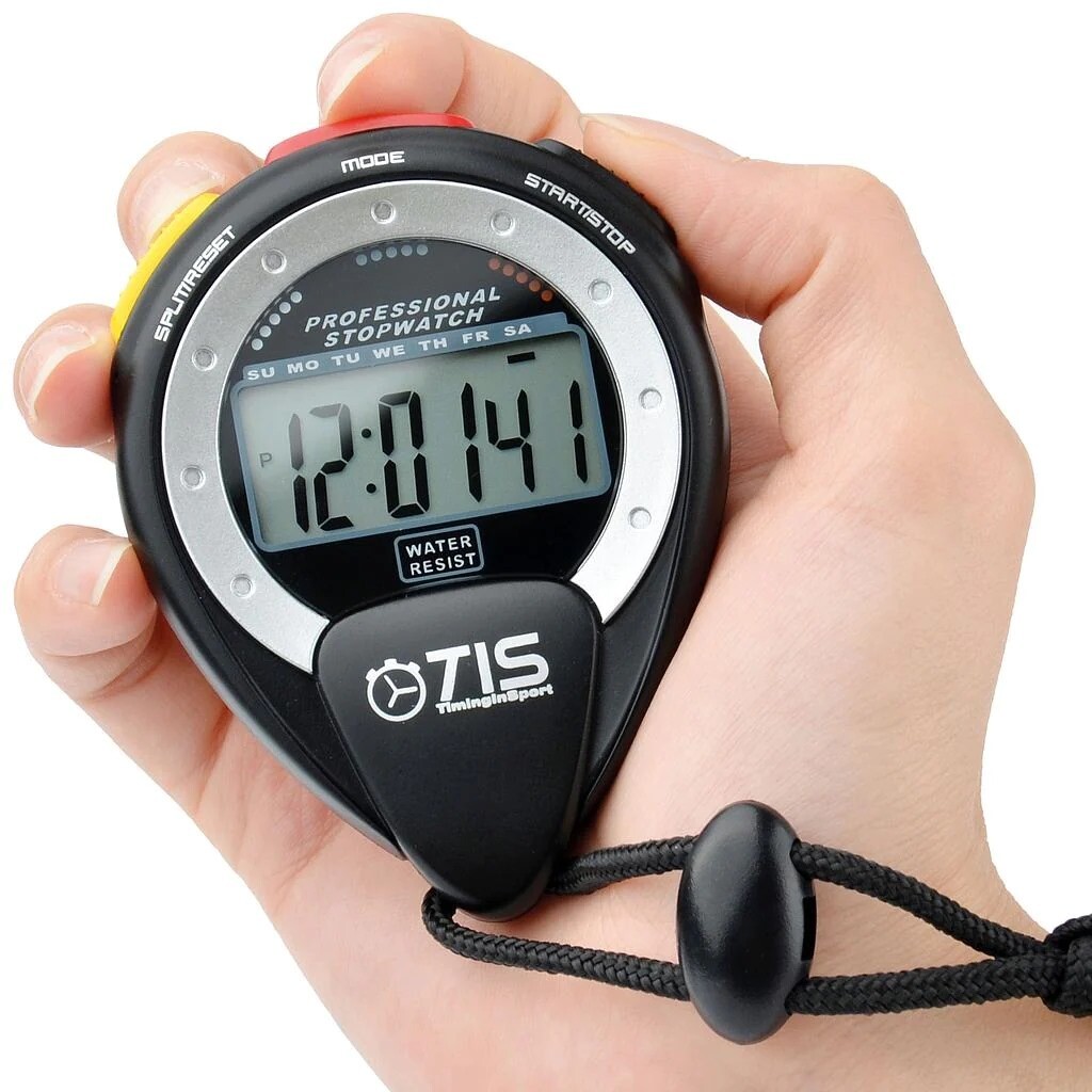 TIS Pro 025 Water-Resistant Stopwatch - PRECISION