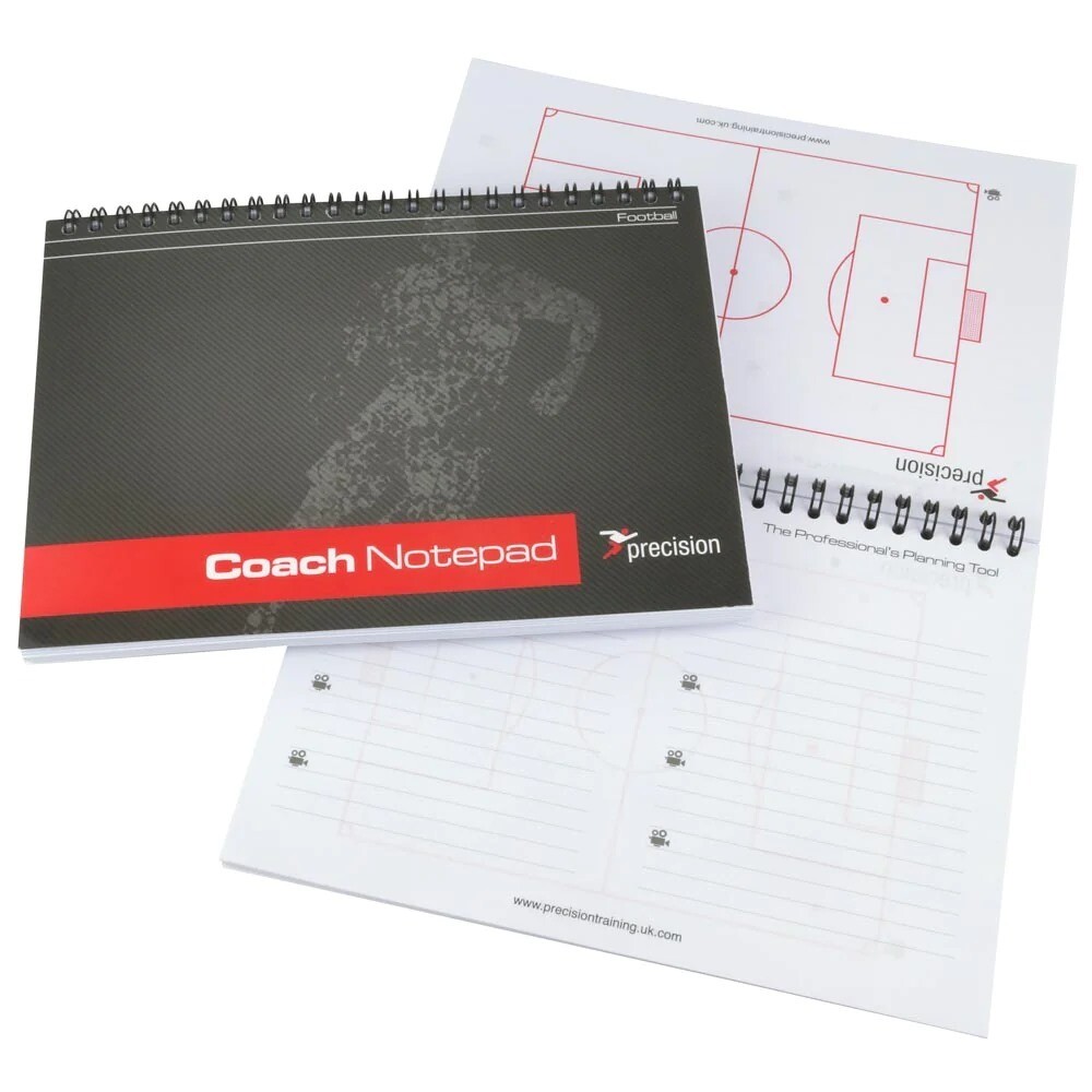 A5 Football Pro-Coach Notepad (Pack 6) - PRECISION
