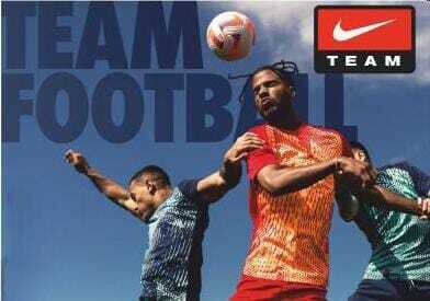 NIKE Teamwear catalogue
