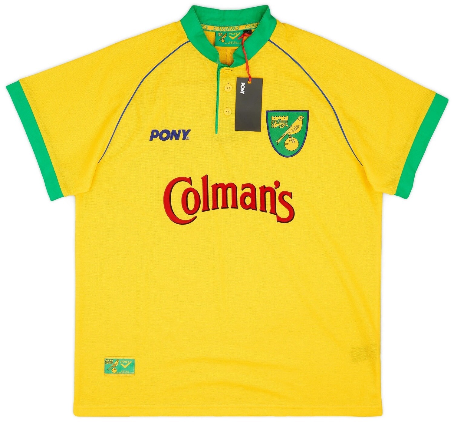 NORWICH 1997/1999 HOME reissue - PONY