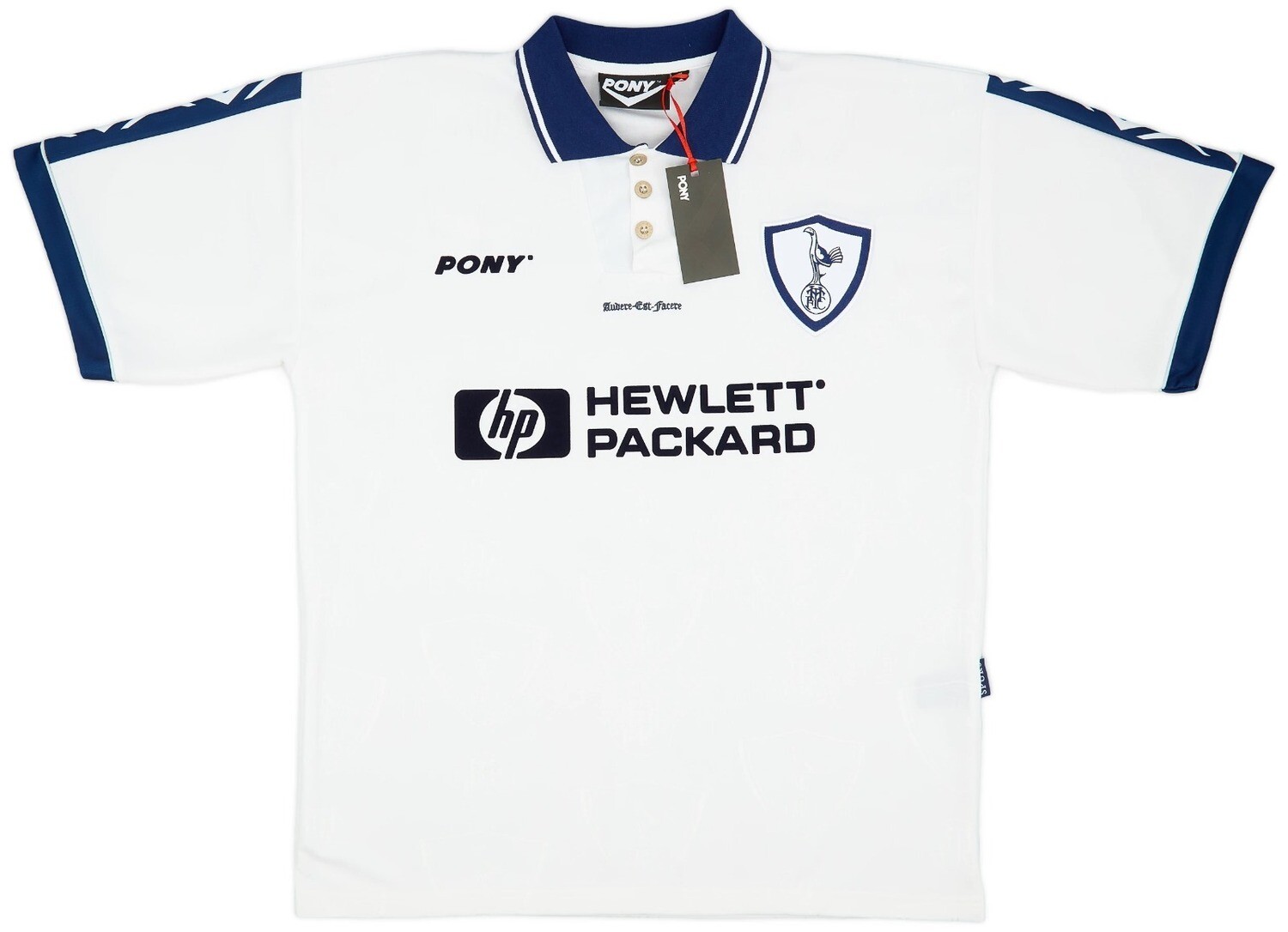 TOTTENHAM HOTSPUR 1995/1997 HOME Reissue - PONY