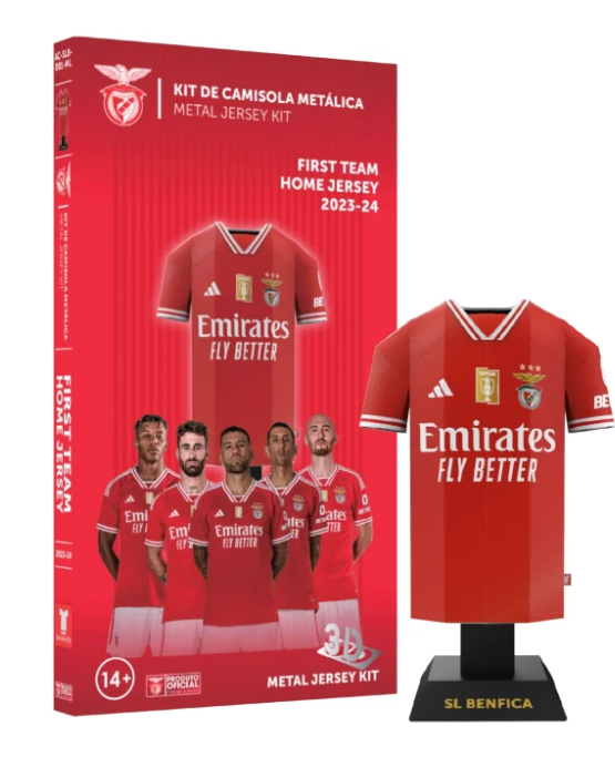S.L. BENFICA – 23/24 Home Jersey Model Kit